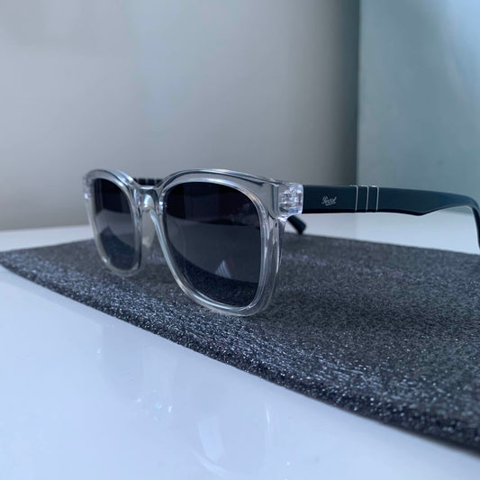 Persol Folding Wayfarer - Clear